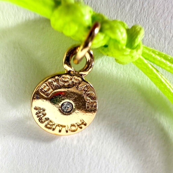 Tory Burch Ambition Friendship Bracelet – Adjustable Neon Yellow ✨💛 - Picture 3 of 4